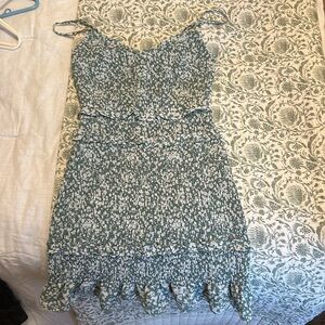 Abercrombie &Finch Dress - Green and White - Size S - Worn Once
